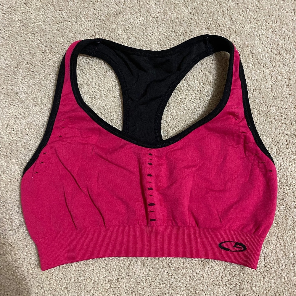 Hot Pink Champion Sorts Bra